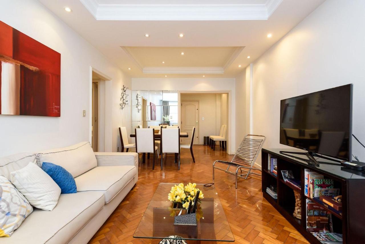 Omar Do Rio - Bm 405 Espaçoso 3 Quartos Com Garagem, No Leblon Próximo A Dias Ferreira, Internet 240mbps, Smart Tv, 05 Minutos A Pé Da Do Leblon E Do Metrô * Río de Janeiro